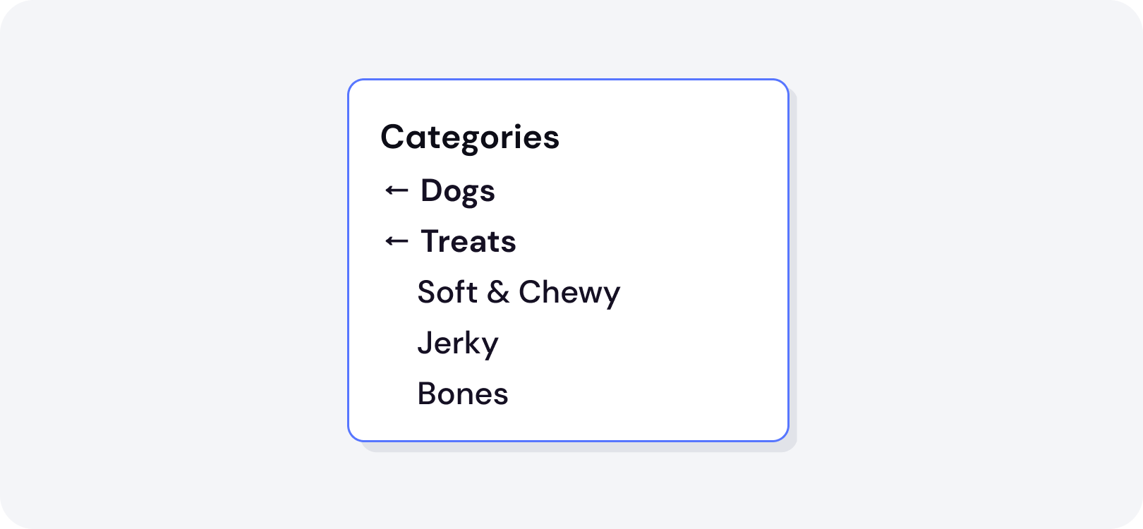 Category Navigation